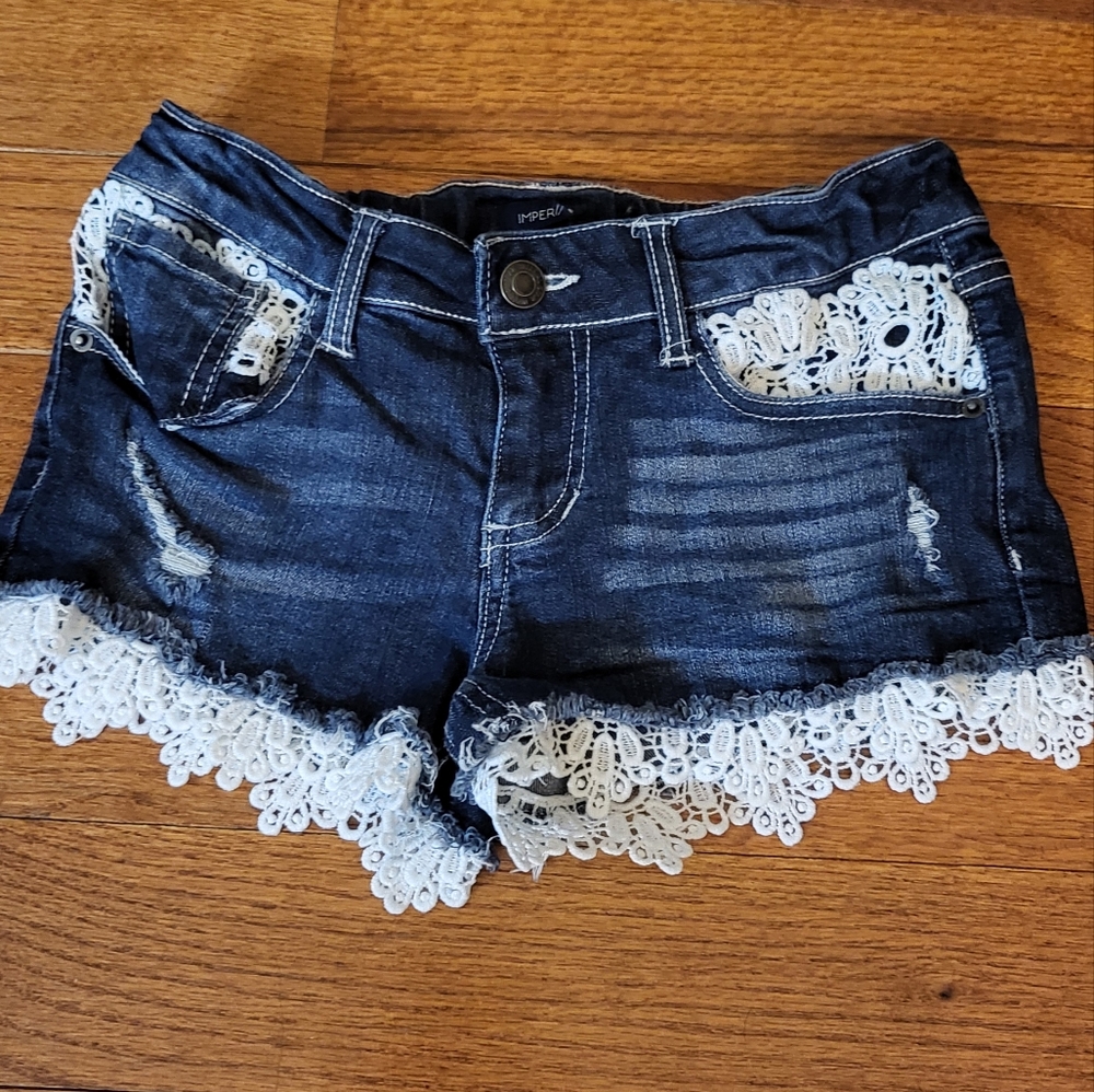 Girls Denim Shorts